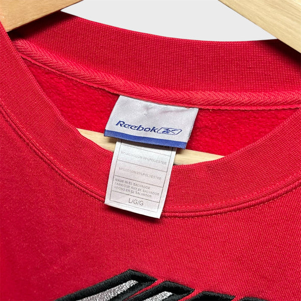 Vintage Y2K Portland Trail Blazers Basketball Big Logo Heavyweight Sweatshirt L