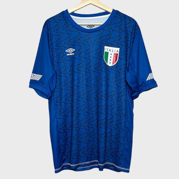 Italy Soccer Training Jersey L