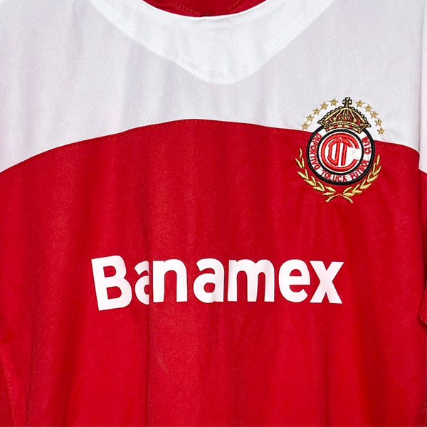 Toluca FC Home Soccer Jersey M