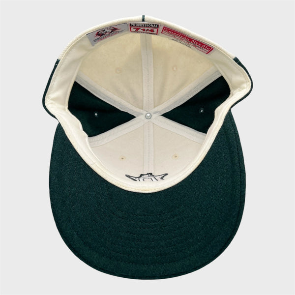 Vintage Oakland Oaks Baseball Fitted Hat 7 1/4