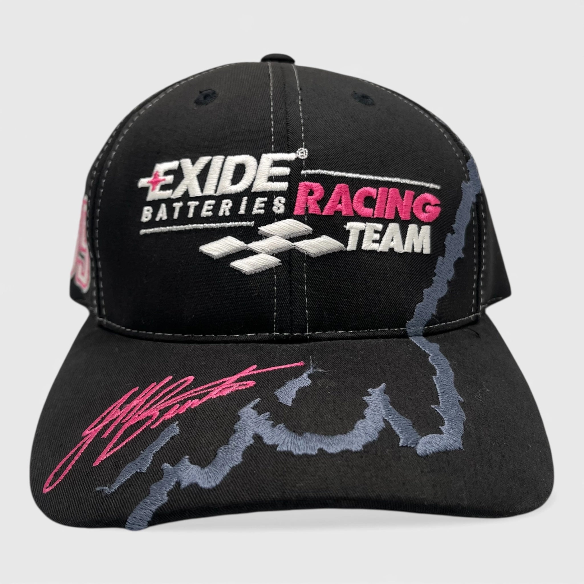 Vintage Jeff Burton Exide Batteries Racing Team Snapback Hat