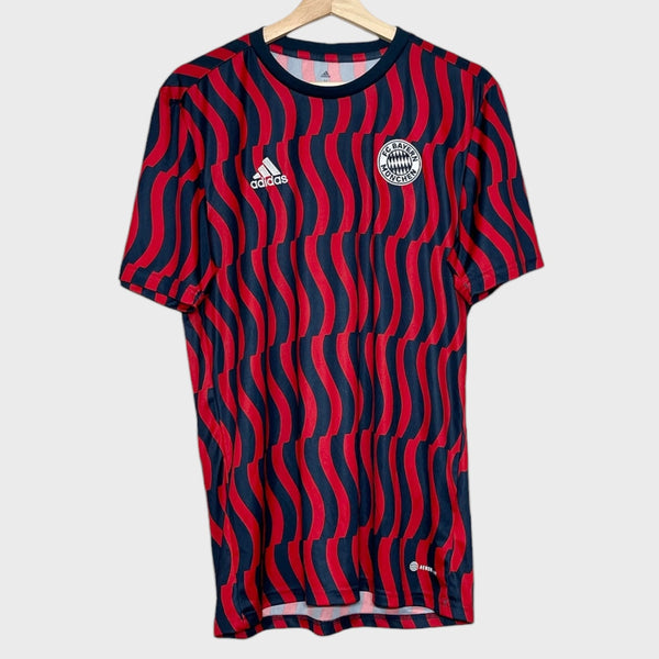 Bayern Munich 2021/22 Pre Match Soccer Jersey M