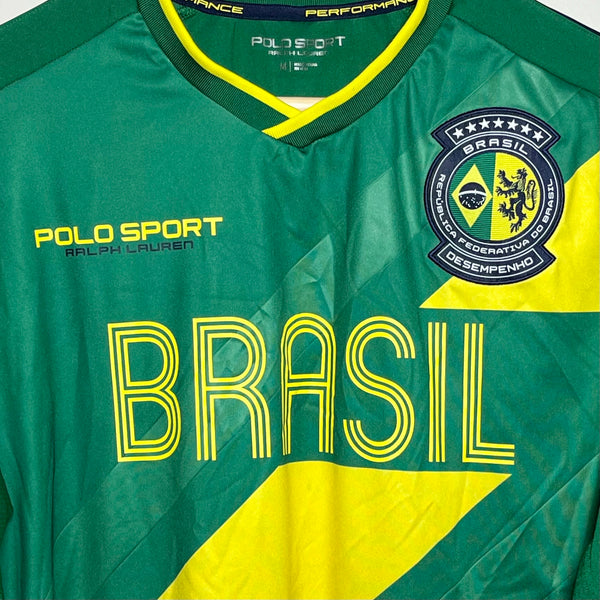 Polo Sport Brazil Long Sleeve Soccer Jersey M