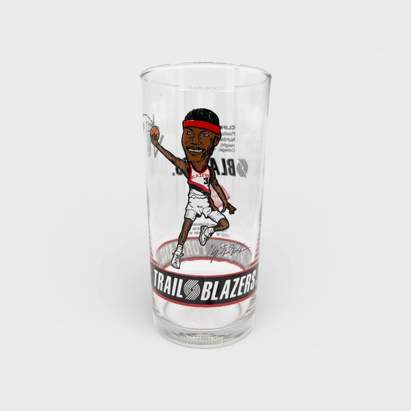 Cliff Robinson Portland Trail Blazers 1991/92 Drinking Glass