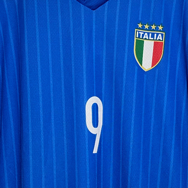 Graziano Pelle Italy Home Soccer Jersey XL