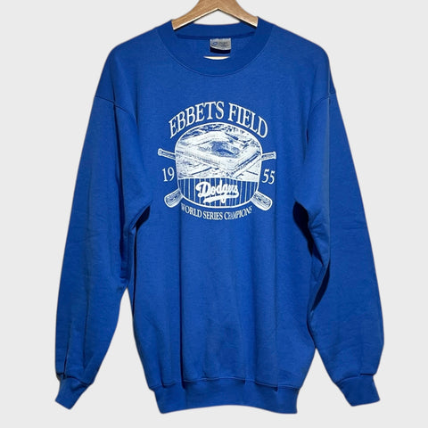 Brooklyn Dodgers World Series Champions Baseball Sweatshirt M