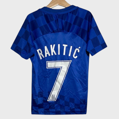 Ivan Rakitic Croatia Away Soccer Jersey Youth S