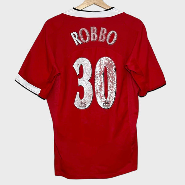 Manchester United 2004/06 Home Soccer Jersey M