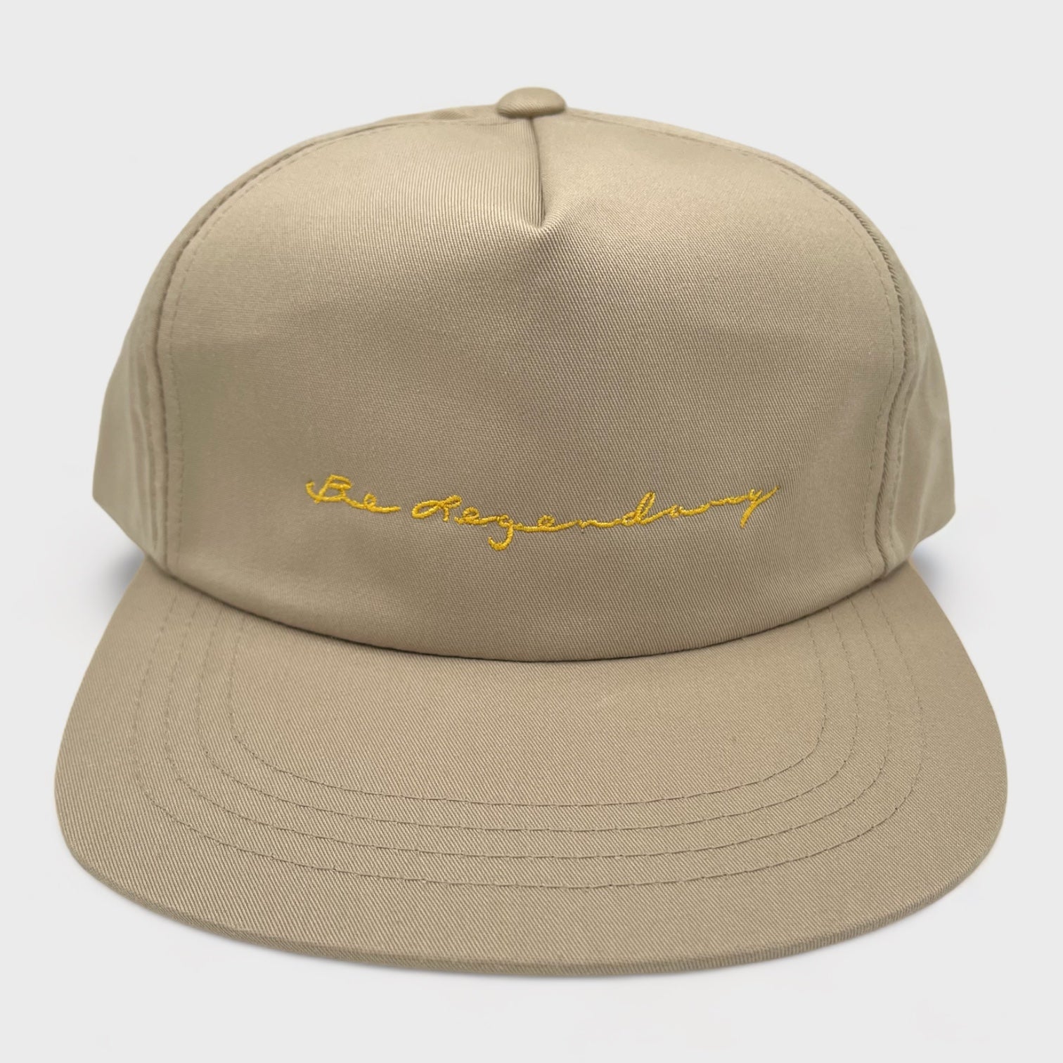 Be Legendary Snapback Hat - Khaki