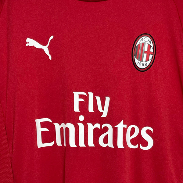 AC Milan 2018/19 Soccer Training Jersey XL