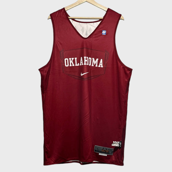 Oklahoma Sooners Team Issued Basketball Practice Jersey L