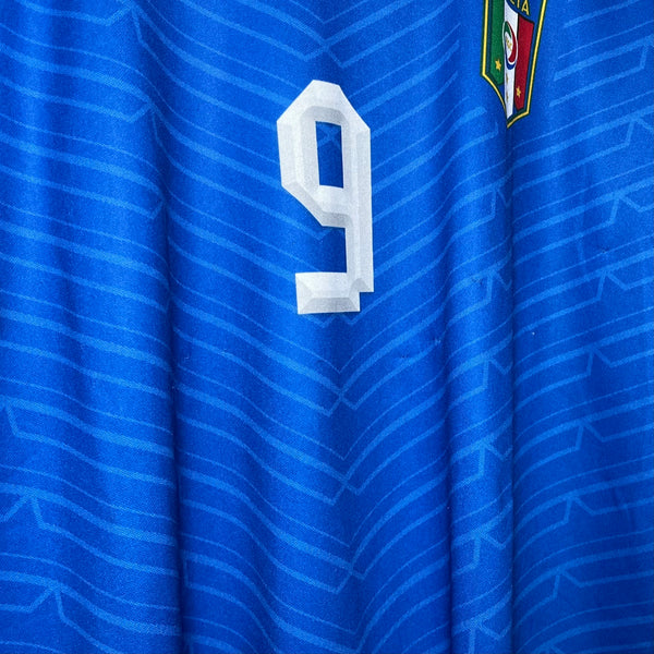 Mario Balotelli Italy Home Soccer Jersey L