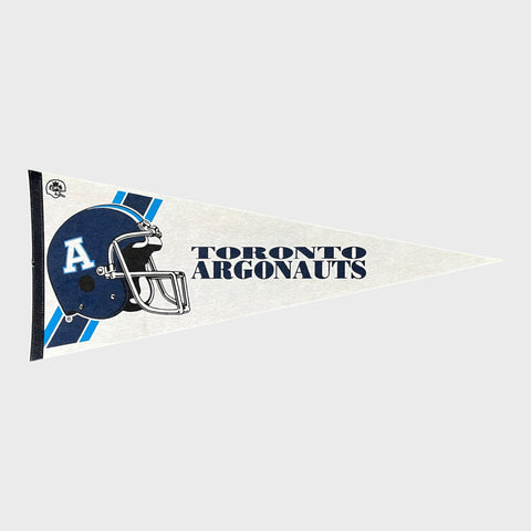 Vintage 1980s Toronto Argonauts Pennant