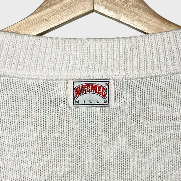 Vintage Oregon Ducks Football 1995 Rose Bowl Knit Sweater M