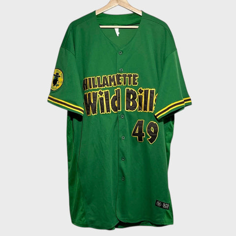 Willamette Wild Bills 2020/21 Game Worn Baseball Jersey 2XL