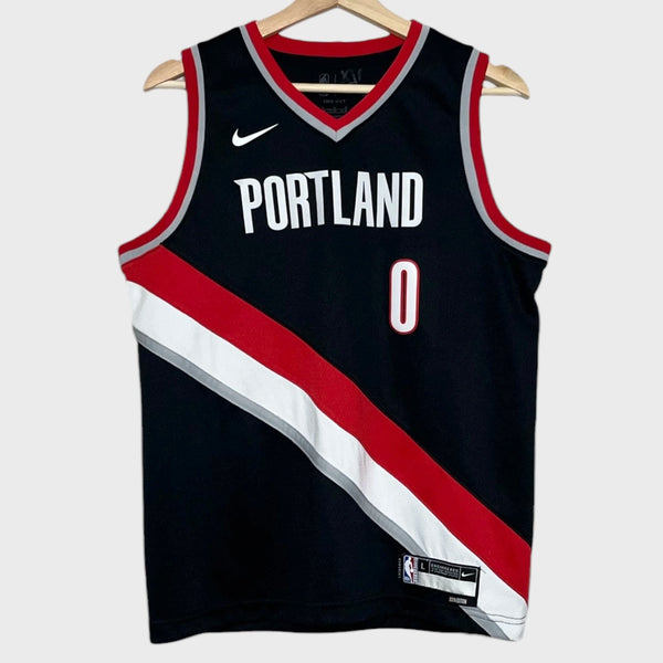 Damian Lillard Portland Trail Blazers Basketball Jersey Youth L