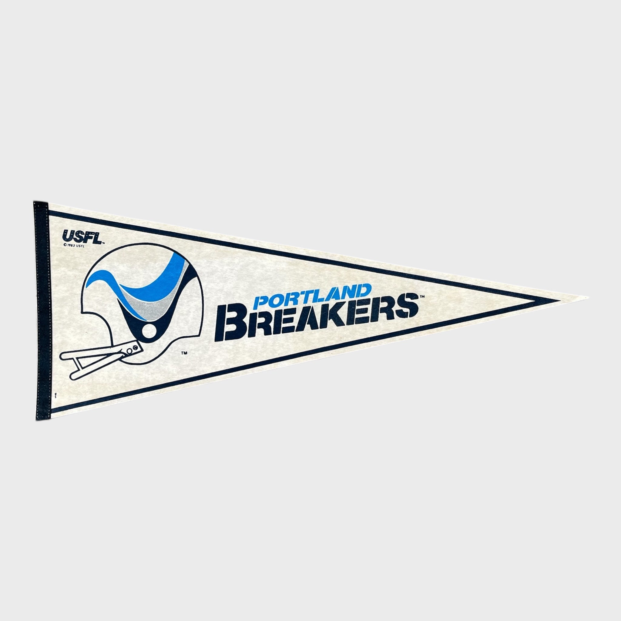 Vintage 1980s Portland Breakers Pennant
