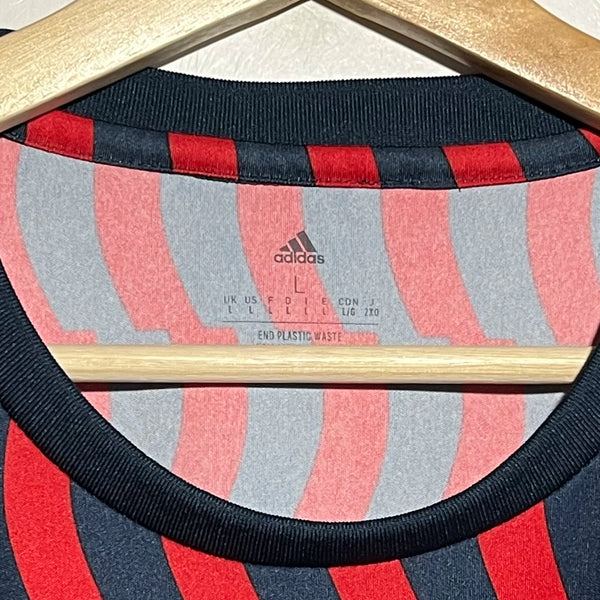 Adidas Bayern Munich 2021 2022 Pre Match Bundesliga Soccer Football Jersey Large Laundry PDX