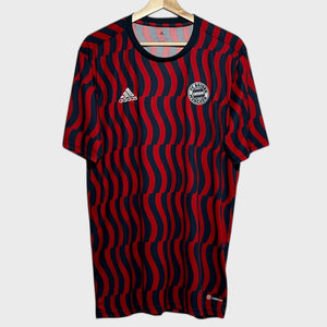 Adidas Bayern Munich 2021 2022 Pre Match Bundesliga Soccer Football Jersey Large Laundry PDX