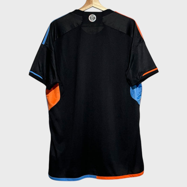 Adidas New York City FC 2024 2025 Pro Cut Authentic Black MLS Away Soccer Jersey XL Laundry PDX