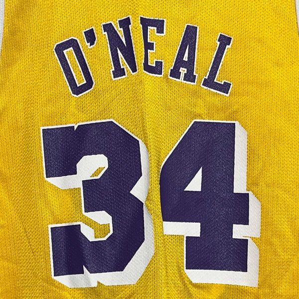 Vintage 1990s Shaquille O’Neal Los Angeles Lakers Basketball Jersey Youth L