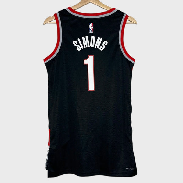 Anfernee Simons Portland Trail Blazers Basketball Jersey S