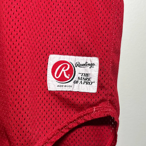 Vintage Salem Keizer Volcanoes Game Worn Autographed Baseball Jersey XL