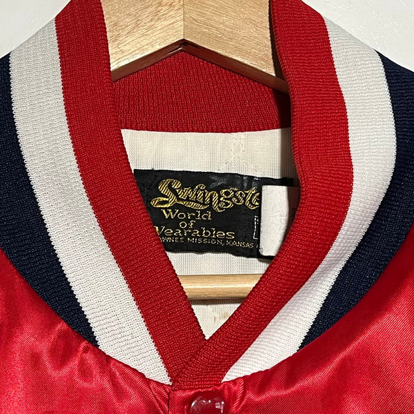 Vintage 1980s Civic Stadium Satin Usher’s Jacket L