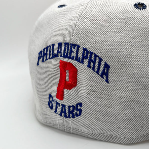 Vintage 1990s Philadelphia Stars Negro Leagues Fitted Hat 7 5/8