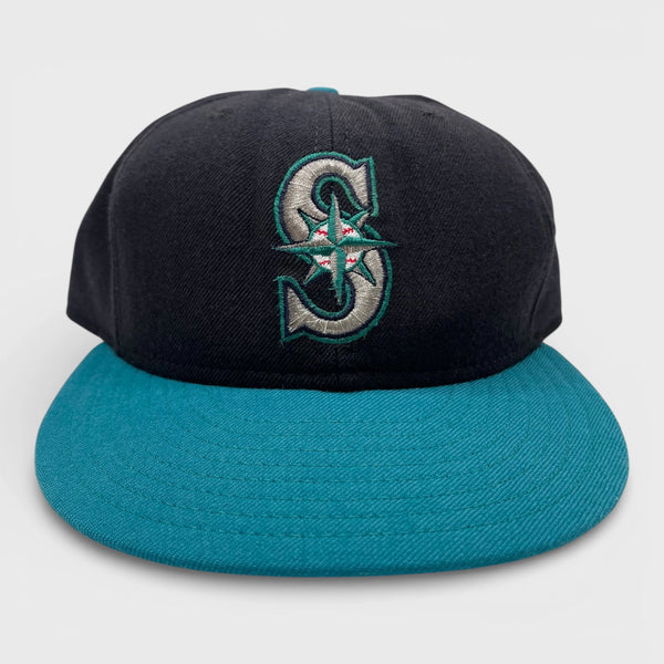 Vintage 1990s Seattle Mariners Baseball Fitted Hat 7 5/8