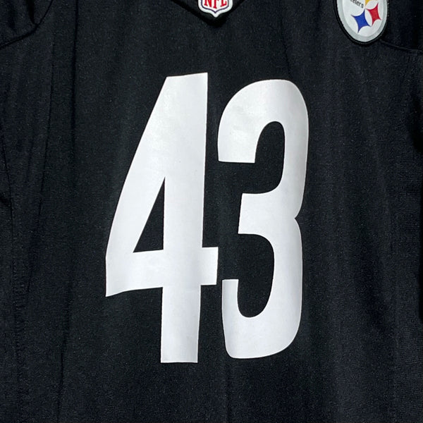Troy Polamalu Pittsburgh Steelers Football Jersey Youth XL