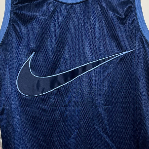 Vintage 1990s Nike Big Swoosh Basketball Jersey M