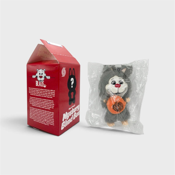 Blaze The Trail Cat Portland Trail Blazers Mystery Blind Box Plush Keychain Toy