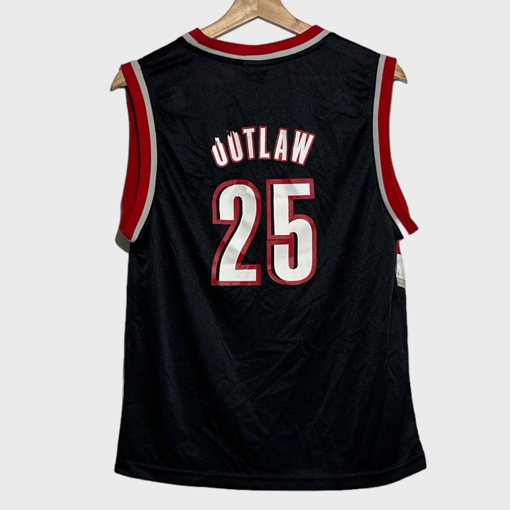 Travis Outlaw Portland Trail Blazers Jersey Youth L