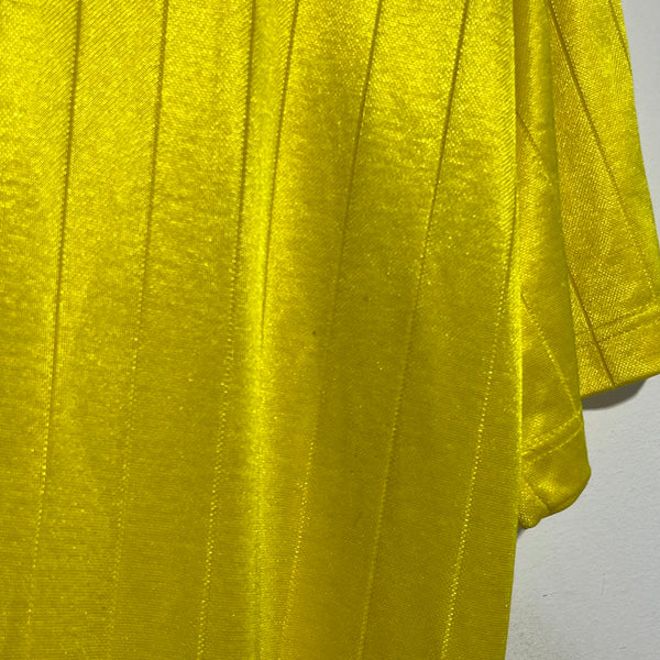 Vintage 1990s adidas Yellow Soccer Jersey L