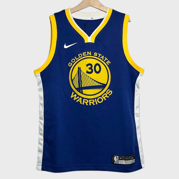 Steph Curry Golden State Warriors Basketball Jersey Youth M