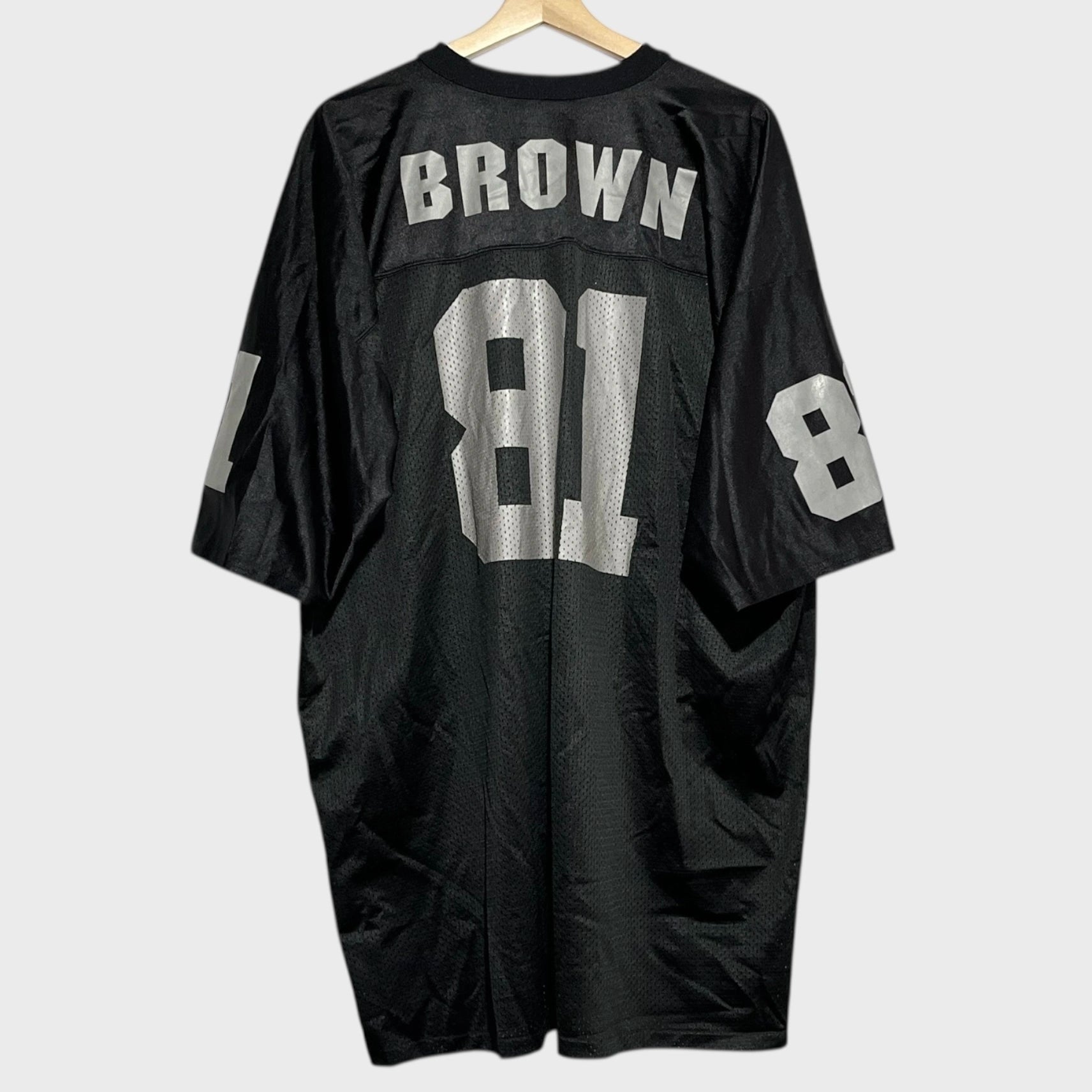 Vintage 1990s Tim Brown Oakland Raiders Football Jersey 2XL