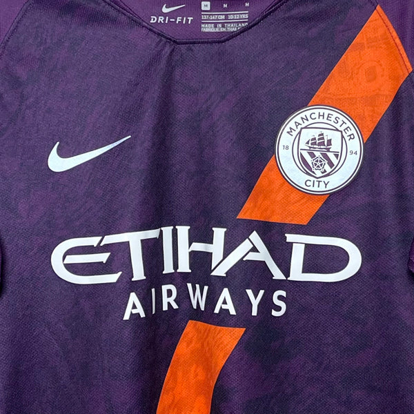 Raheem Sterling Manchester City 2018/19 Third Soccer Jersey Youth M