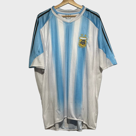 Vintage Argentina Home Soccer Jersey 3XL