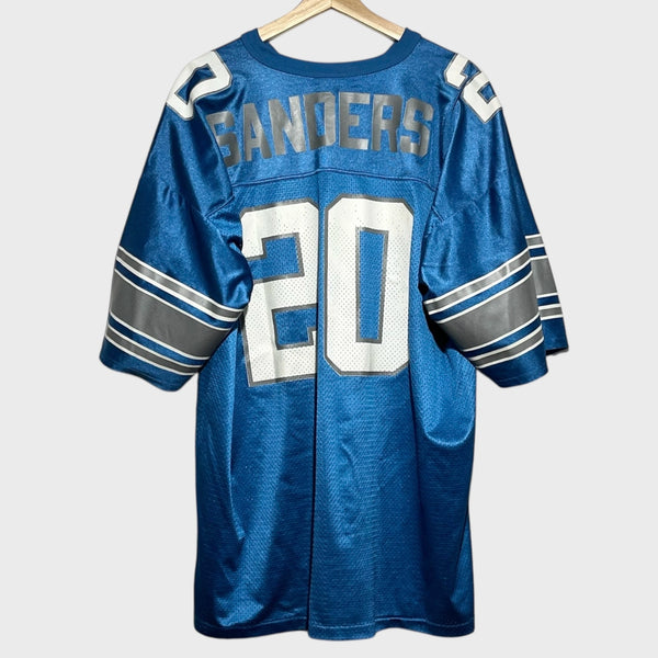 Vintage 1990s Barry Sanders Detroit Lions Football Jersey XL