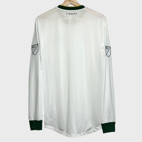 Portland Timbers 2018/19 Pro Cut Long Sleeve Away Soccer Jersey M