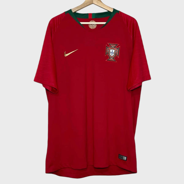 Portugal 2018 World Cup Home Soccer Jersey XL