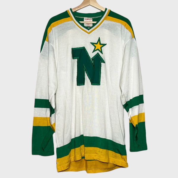 Vintage 1970s Minnesota North Stars Hockey Jersey M