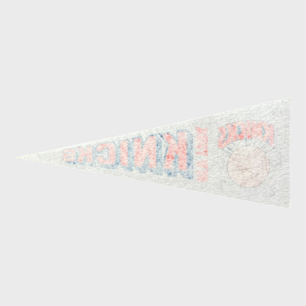 Vintage 1980s New York Knicks Pennant