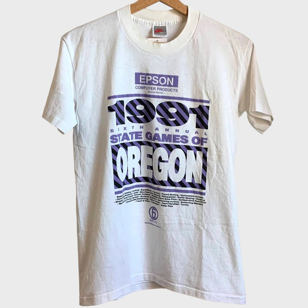1991 State Games Of Oregon Shirt S