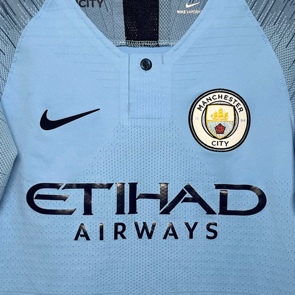 Leroy Sane Manchester City 2018/19 Home Soccer Jersey Youth S