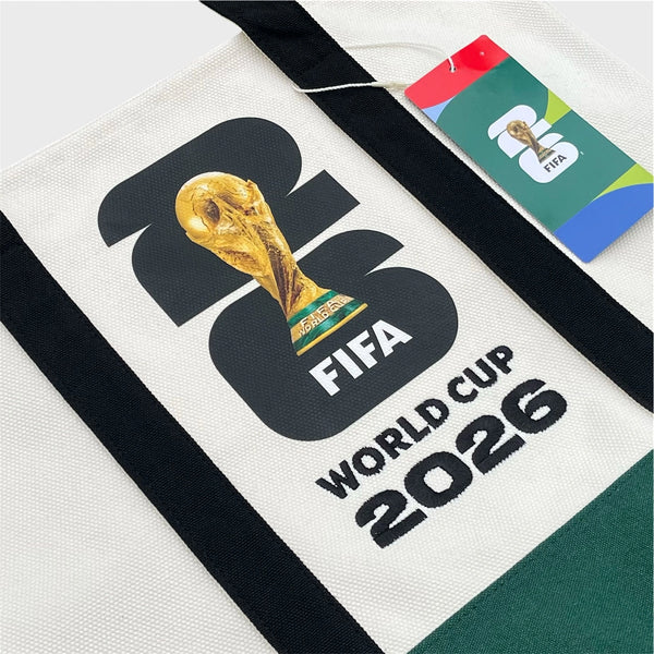 2026 World Cup Trophy Logo Tote Bag
