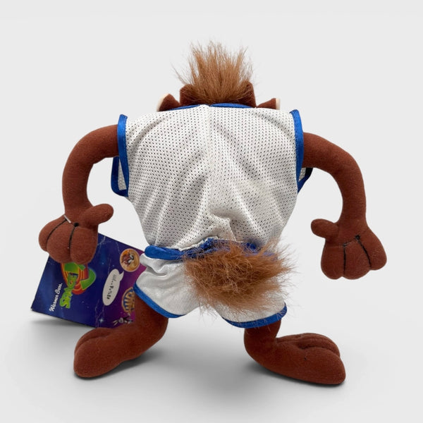 Vintage 1990s Taz Space Jam Tune Squad 8” Plush Doll