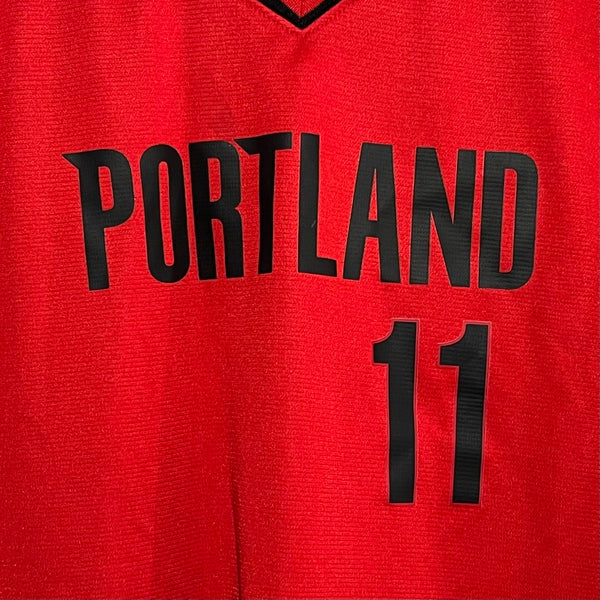 Enes Kanter Portland Trail Blazers Sleeved Basketball Jersey Women’s S