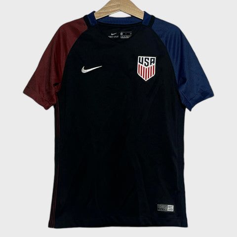 USMNT US Soccer 2016/17 Away Jersey Youth S